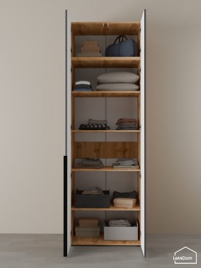 Шкаф с антресолью Linnea MHR-2A-2 2450х800х510 (ДВ-М 11.1.25) в Уфе - ufa.ok-mebel.com | фото 4