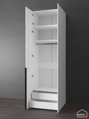 Шкаф с антресолью Linnea MHR-2A-3 2450х800х510 (Белый-М 11.1.2) в Уфе - ufa.ok-mebel.com | фото 5