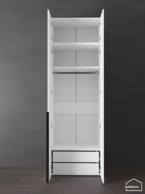 Шкаф с антресолью Linnea MHR-2A-3 2450х800х510 (Белый-М 11.1.2) в Уфе - ufa.ok-mebel.com | фото 6