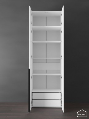 Шкаф с антресолью Linnea MHR-2A-4 2450х800х510 (Белый-М 11.1.2) в Уфе - ufa.ok-mebel.com | фото 6