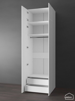 Шкаф с антресолью Linnea MHR-2POA-3 2450х800х510 (Белый-М 11.1.2) в Уфе - ufa.ok-mebel.com | фото 6
