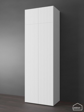 Шкаф с антресолью Linnea MHR-2POA-4 2450х800х510 (Белый-М 11.1.1) в Уфе - ufa.ok-mebel.com | фото