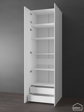 Шкаф с антресолью Linnea MHR-2POA-4 2450х800х510 (Белый-М 11.1.1) в Уфе - ufa.ok-mebel.com | фото 5