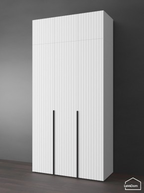 Шкаф с антресолью Linnea MHR-3A-2 2450х1200х510 (Белый-М 11.1.2) в Уфе - ufa.ok-mebel.com | фото