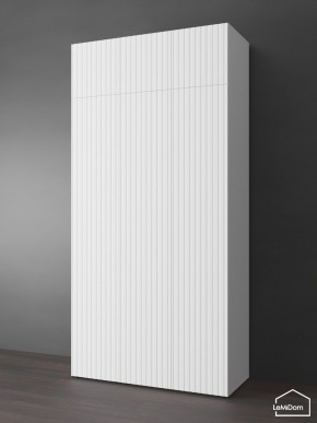 Шкаф с антресолью Linnea MHR-3POA-2 2450х1200х510 (Белый-М 11.1.2) в Уфе - ufa.ok-mebel.com | фото