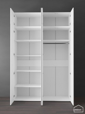 Шкаф с антресолью Linnea MHR-4POA-1 2450х1600х510 (Белый-М 11.1.1) в Уфе - ufa.ok-mebel.com | фото 4