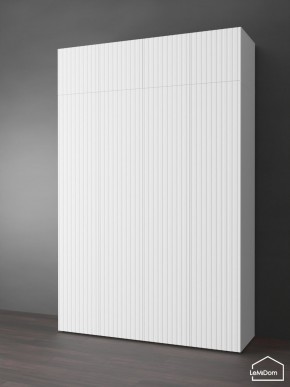 Шкаф с антресолью Linnea MHR-4POA-1 2450х1600х510 (Белый-М 11.1.2) в Уфе - ufa.ok-mebel.com | фото