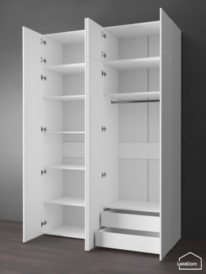 Шкаф с антресолью Linnea MHR-4POA-2 2450х1600х510 (Белый-М 11.1.2) в Уфе - ufa.ok-mebel.com | фото 6