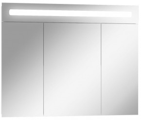 Шкаф-зеркало Аврора 90 с подсветкой LED Домино (DV8011HZ) в Уфе - ufa.ok-mebel.com | фото