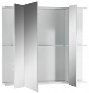 Шкаф-зеркало Мега 75 АЙСБЕРГ (DM4604HZ) в Уфе - ufa.ok-mebel.com | фото 2