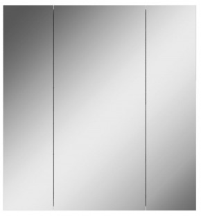 Шкаф-зеркало Норма 65 3 двери АЙСБЕРГ (DA1640HZ) в Уфе - ufa.ok-mebel.com | фото 4