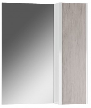 Шкаф-зеркало Uno 60 Дуб серый левый/правый Домино (DU1503HZ) в Уфе - ufa.ok-mebel.com | фото 1