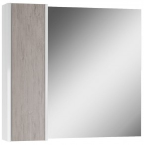 Шкаф-зеркало Uno 80 Дуб серый левый/правый Домино (DU1504HZ) в Уфе - ufa.ok-mebel.com | фото 6