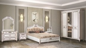 СКАРЛЕТТ Спальный гарнитур (модульный) ясень белый в Уфе - ufa.ok-mebel.com | фото 1