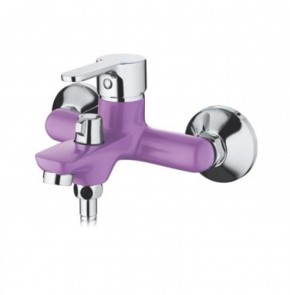 Смеситель для ванны Accoona A6367S фиолетовый в Уфе - ufa.ok-mebel.com | фото 1