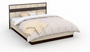Спальня Эшли Кровать 160 с подъемным механизмом Венге/Дуб сонома в Уфе - ufa.ok-mebel.com | фото