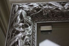 Спальный гарнитур Тиффани Premium черная/серебро в Уфе - ufa.ok-mebel.com | фото 4
