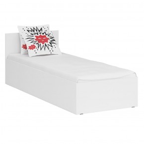 Стандарт Кровать 0800, цвет белый, ШхГхВ 83,5х203,5х70 см., сп.м. 800х2000 мм., без матраса, основание есть в Уфе - ufa.ok-mebel.com | фото 3