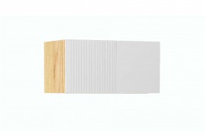 СТЕФАНИ-1.1 Антресоль (дуб крафт золотой/белый софт) в Уфе - ufa.ok-mebel.com | фото