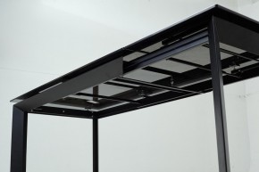 Стол CREMONA 140 KL-99 Белый мрамор матовый, итальянская керамика / черный каркас, ®DISAUR в Уфе - ufa.ok-mebel.com | фото 13