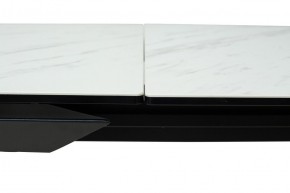 Стол CREMONA 180 KL-99 Белый мрамор матовый, итальянская керамика / черный каркас, ®DISAUR в Уфе - ufa.ok-mebel.com | фото 12