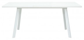 Стол ФИН 140 Белый, стекло/ Белый каркас М-City в Уфе - ufa.ok-mebel.com | фото 2