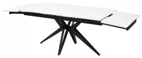 Стол FORIO 160 MATT WHITE MARBLE SOLID CERAMIC / BLACK, ®DISAUR в Уфе - ufa.ok-mebel.com | фото 8