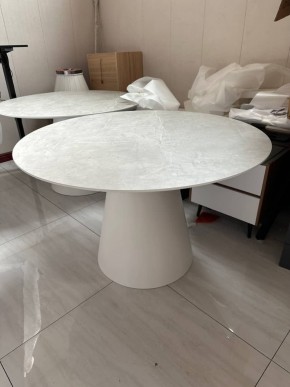 Стол LAURI 120 цвет #S-6 / светло-серый, ®DISAUR в Уфе - ufa.ok-mebel.com | фото