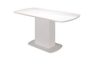 Стол обеденный Соренто 2 раздвижной (Белый) в Уфе - ufa.ok-mebel.com | фото