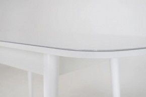 Стол раскладной со стеклом (опоры массив цилиндрический) "Хоста" в Уфе - ufa.ok-mebel.com | фото 6