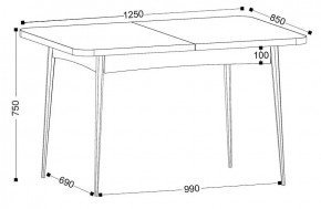 Стол раскладной Ялта-2 (опоры массив цилиндрический) в Уфе - ufa.ok-mebel.com | фото 6