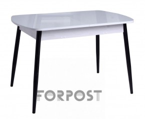Стол раздвижной со стеклянной столешницей (BLACK, WHITE) в Уфе - ufa.ok-mebel.com | фото 3