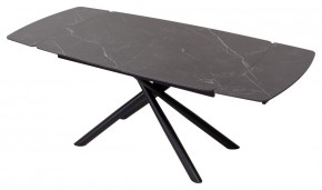 Стол RIVOLI 140 MATT BLACK MARBLE SOLID CERAMIC / BLACK, ®DISAUR в Уфе - ufa.ok-mebel.com | фото 3