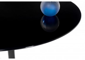 Стол стеклянный Tulip 90x74 black glass в Уфе - ufa.ok-mebel.com | фото 2