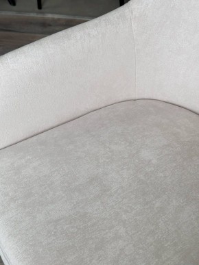 Стул АЛИСТЕР, цвет RAIN 1 молочный велюр / черный каркас М-City в Уфе - ufa.ok-mebel.com | фото 5