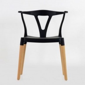 Стул Barneo N-218 Wishbone интерьерный кухонный черный в Уфе - ufa.ok-mebel.com | фото 3