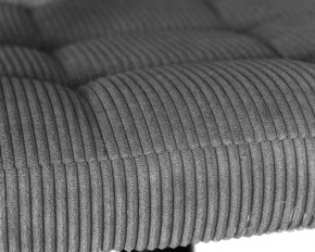 Стул барный DOBRIN KRUGER ARM BLACK, серый вельвет (LAR-E2041-25) в Уфе - ufa.ok-mebel.com | фото 8