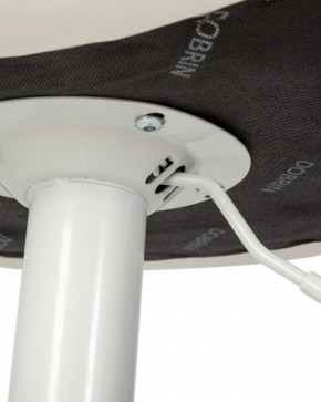 Стул барный DOBRIN TAILOR WHITE, белый PU в Уфе - ufa.ok-mebel.com | фото 7