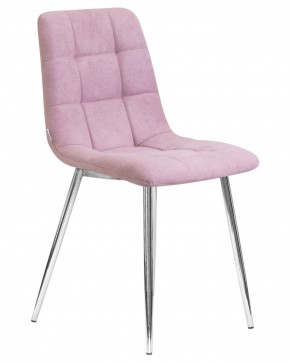 Стул обеденный DOBRIN ALEX, хром ножки, сиреневая ткань (UF860-04B) в Уфе - ufa.ok-mebel.com | фото 2