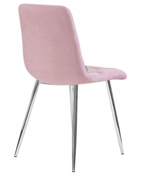 Стул обеденный DOBRIN ALEX, хром ножки, сиреневая ткань (UF860-04B) в Уфе - ufa.ok-mebel.com | фото 4