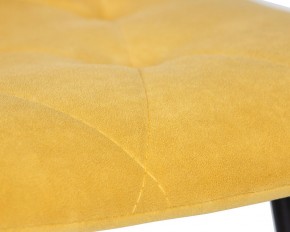 Стул обеденный DOBRIN CHILLY ROMBO, Горчичный Simple 15, основание черное в Уфе - ufa.ok-mebel.com | фото 10