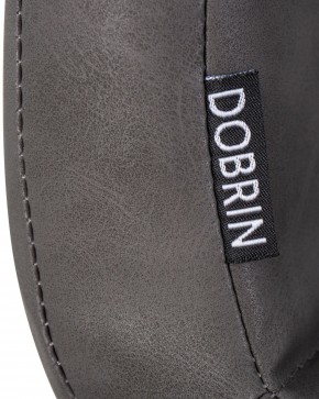 Стул обеденный DOBRIN MARK, черные ножки, серая антрацитовая винтажная экокожа (RU-08) в Уфе - ufa.ok-mebel.com | фото 9