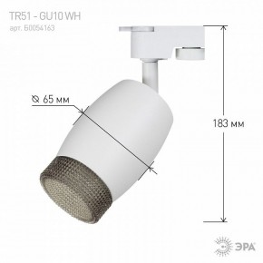 Светильник на штанге Эра  TR51 - GU10 WH в Уфе - ufa.ok-mebel.com | фото 4