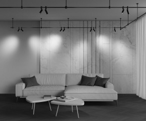 Светильник на штанге Maytoni Focus Led TR144-1-12W4K-W-B в Уфе - ufa.ok-mebel.com | фото 5