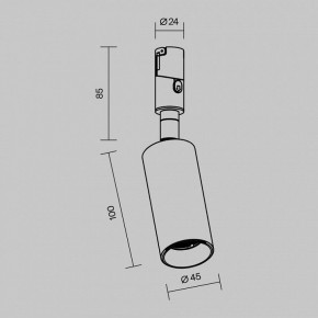 Светильник на штанге Maytoni Focus Led TR201-1-10W3K-M-B в Уфе - ufa.ok-mebel.com | фото 7