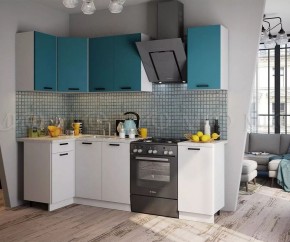 ТЕХНО Кухонный гарнитур угловой 1,8х1,1 м Компоновка №6 в Уфе - ufa.ok-mebel.com | фото 2