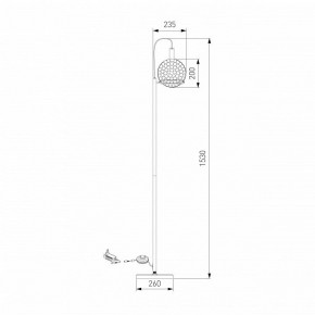 Торшер Eurosvet Gemini 80492/1 черный в Уфе - ufa.ok-mebel.com | фото 4