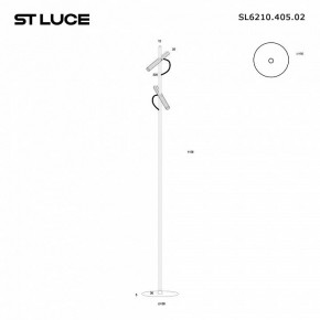 Торшер ST-Luce LILT SL6210.405.02 в Уфе - ufa.ok-mebel.com | фото 2