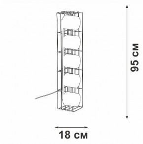 Торшер Vitaluce V3019 V3019-1/5P в Уфе - ufa.ok-mebel.com | фото 4
