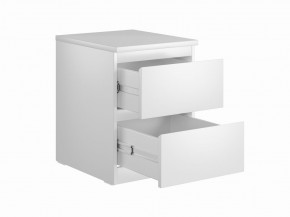 Тумба МАЛЬТА с двумя выдвижными ящиками, цвет белый в Уфе - ufa.ok-mebel.com | фото 2